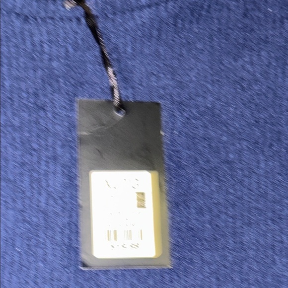 Revamped Elegant Navy Blue ripped sweater Long sleeve dress, BNWT size XL - Picture 6 of 8